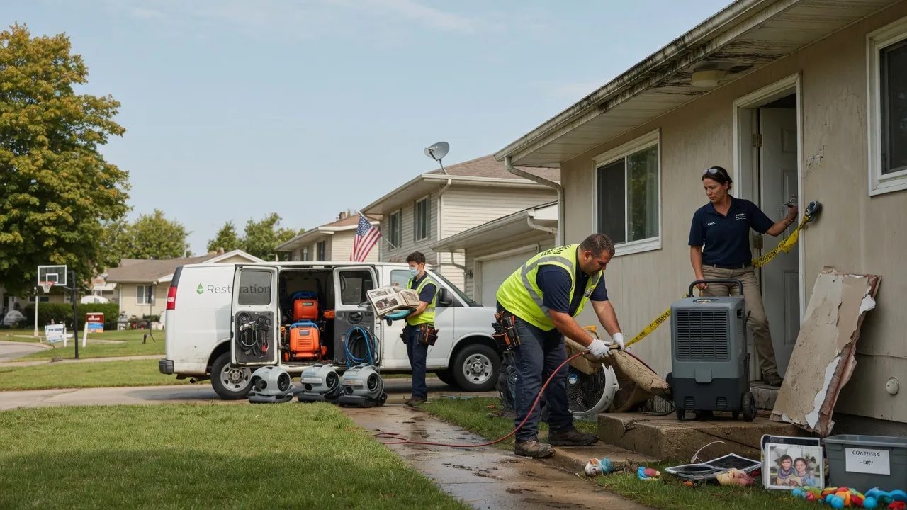 Water Damage Restoration in Galesburg, MI near me